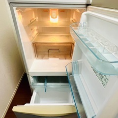 ナショナル 冷蔵庫 122L（冷蔵81L/冷凍41L）★動作良好／搬出お手伝い要／9/27・28限定の画像