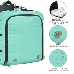 大容量65L⭐️スポーツバッグ Eackrola ピンク 防水 軽量 男女兼用の画像