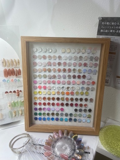 カラージェル、マグネットジェル、ラメセット