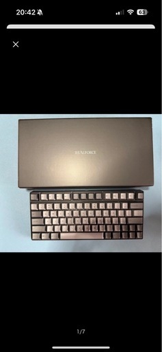 REALFORCE RC1 キーボード 70% ブラック 英語配列 キー荷重 45g