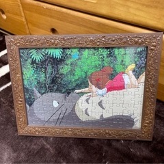となりのトトロジグソーパズル＆額縁の画像