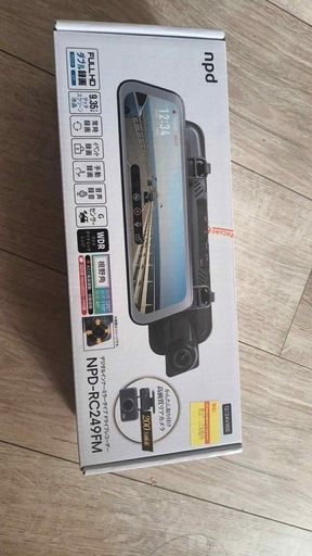 ドライブレコーダー　ミラー型