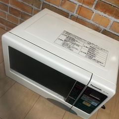 🎀Panasonic🎀✨エレック オーブンレンジ✨❄️ホワイト❄️🩷美美美品🩷❣️綺麗に清掃済み❣️すぐご使用可能⭐️の画像