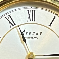 SEIKO アベニュー腕時計★電池交換済★⚫︎中古品⚫︎ の画像
