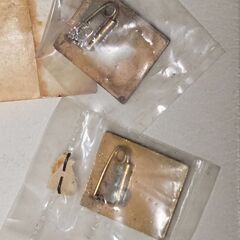 Expo'70 エキスポ ピンバッジ 緑 青 2種類 2個セット ヴィンテージの画像