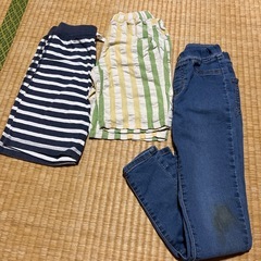 ⓪男の子　長袖Tシャツ　半ズボン　長ズボンの画像