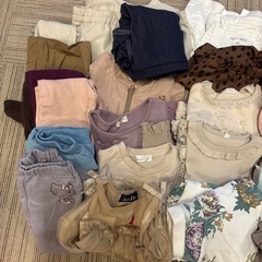 お取引先決まりました　90センチ女の子　秋、冬服、ニューバランス　さしあげますの画像