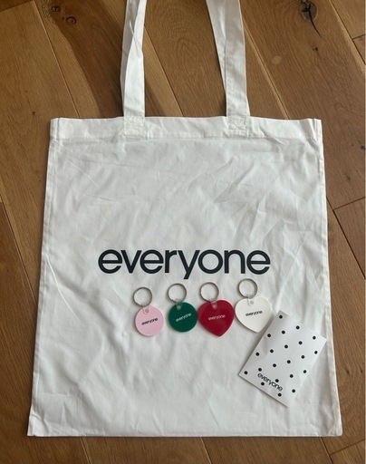everyone キーホルダーセット（4個）