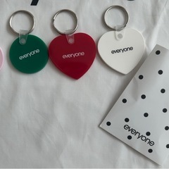 everyone キーホルダーセット（4個）の画像