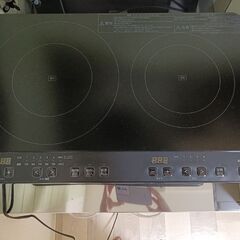 2025年購入数回のみ使用★アイリスオーヤマ★IH2口クッキングヒーターの画像