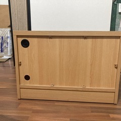 【お話し中】テレビ台　ライトベージュ　木目　ナチュラルの画像