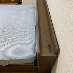 セミダブルベッドお譲りします。の画像