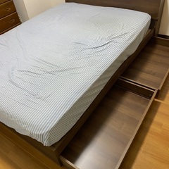 セミダブルベッドお譲りします。の画像