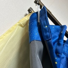 カーテン　遮光　星　夜空　子ども部屋　IKEAの画像