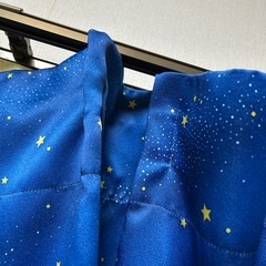 カーテン　遮光　星　夜空　子ども部屋　IKEAの画像