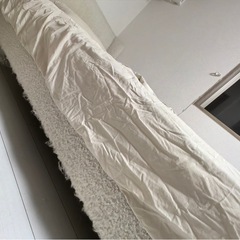 ニトリ　無料 ゼミダブルベッドの画像