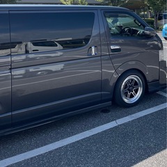 ハイエース　SSR 18インチ　ホイールの画像