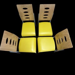 【セミオーダー】4脚セット　クレス ダイニングチェア スチール椅子　の画像
