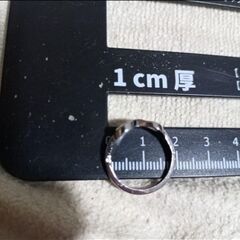 ≒m→→→j18-A（13）シンプルでミニマリストなシルバーリング単品の画像