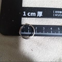 m→→→j18-A（16）シンプルでミニマリストなシルバーリング単品の画像