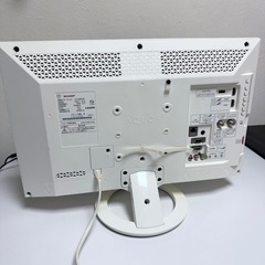 シャープ フルHD・LC-22K45・22V型液晶テレビの画像