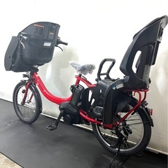 1年保証 送料無料　ヤマハ　パスミニアン　20インチ 赤色　電動アシスト自転車　g920の画像