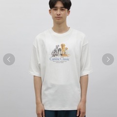 LAKOLE ドッグ グラフィック Tシャツの画像