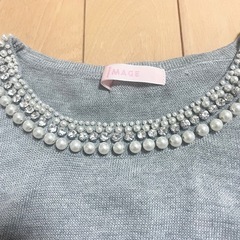 20日まで☆ビジュー付き服　 の画像