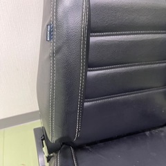 スパルコ セミバケットシート R100J SKY レザー Sparco アルトワークスha21s 専用シートレール付の画像