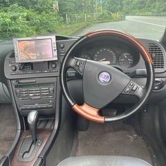 サーブ93カブリオレ オープンカーの画像
