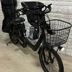 ⭐️2016年-2018年モデル⭐️Panasonic 電動自転車 ギュット アニーズ大容量8Ah子供乗せ 新基準⭐完成車配送⭐️美品⭐室内保管⭐w102の画像
