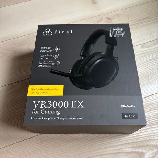 【中古】　final VR3000 EX final 【中古】VR3000 EX for Gaming【秋葉原】 – e☆イヤホン