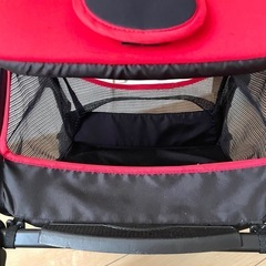 ベビーカー　パタン　レッド　ピジョン　PATTAN　アクティブレッド　折りたたみ　コンパクトの画像