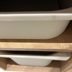LOWYA 収納棚×2の画像