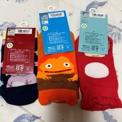 ジブリ キッズソックス新品の画像
