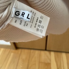 GRL　ノースリーブニット　の画像