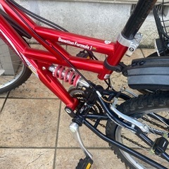 マウンテンバイク26インチ（後輪パンク中）の画像