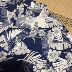   アロハシャツ  ハイビスカス  Sの画像