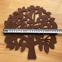 フェルトマット　美品　秋冬　の画像