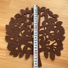 フェルトマット　美品　秋冬　の画像