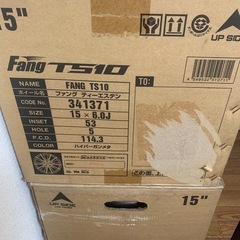 15インチ新品ホイール(４本)の画像