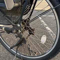 ［ジャンク］子供乗せ電動自転車　の画像