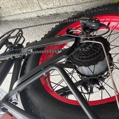 値下げ！MATE風　電動自転車　アクセル付きの画像