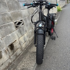 値下げ！MATE風　電動自転車　アクセル付きの画像