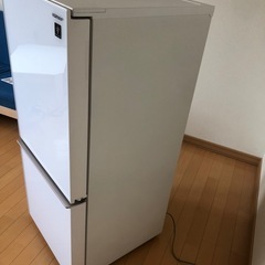 ガラストップドア シャープどっちでもドア冷蔵庫　中古の画像