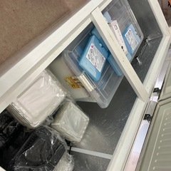 冷凍ストッカー　物置がわりの画像