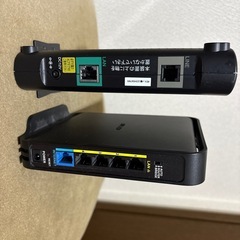 モデムとルーターの画像