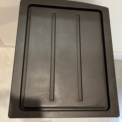 キャスター付きプラスチック収納の画像