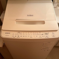 洗剤自動投入！日立洗濯機&衣類乾燥機セット　ビートウォッシュの画像