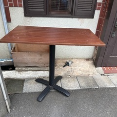 飲食店用　机の画像
